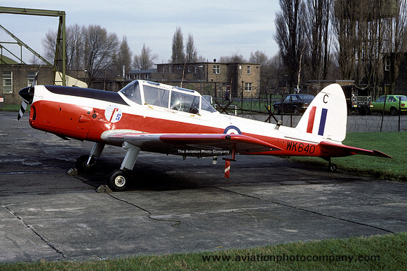 RAF FSS DHC-1 Chipmunk T.10 WK640/C (1980)