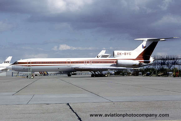 Czechoslovak Government Ilyushin Tu-154M OK-BYC (1986)