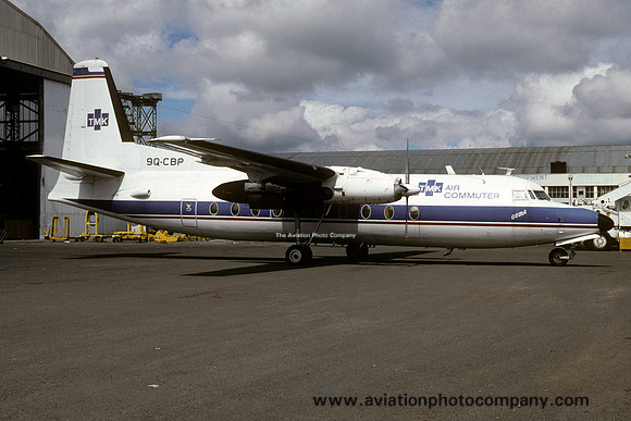 TMK Air Commuter Fokker F-27 9Q-CBP (1998)