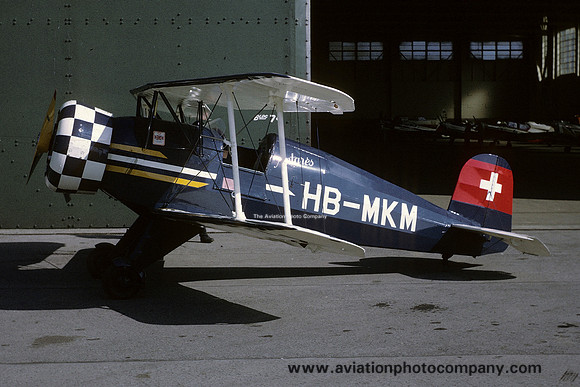 Bucker/Doflug Bu.133C Jungmeiste HB-MKM (1970)