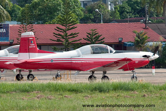 Malaysian Air Force 1 FTC Pilatus PC-7 M33-07 at Alor Setar (2011)