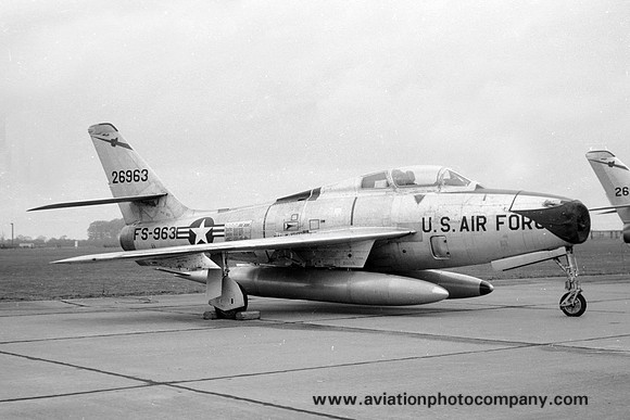 USAF Republic F-84F 52-6963 (1962)