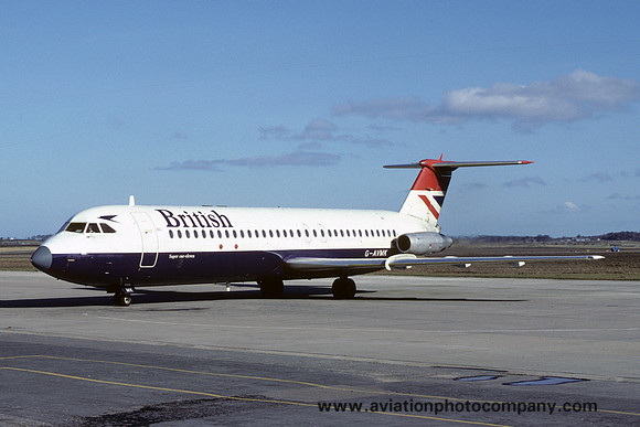 British Airways BAC-111 G-AVMK (1982)