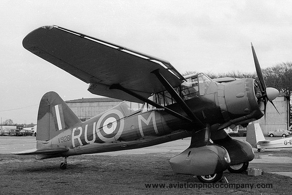 RAF Westland Lysander V9281/G-BCWL at Booker (1978)