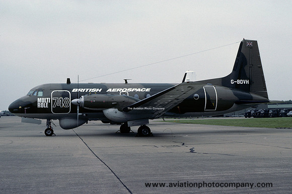 British Aerospace HS.748 G-BDVH (1981)