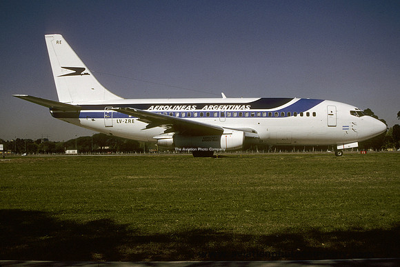 Aerolineas Argentinas Boeing 737-200 LV-ZRE (1999)