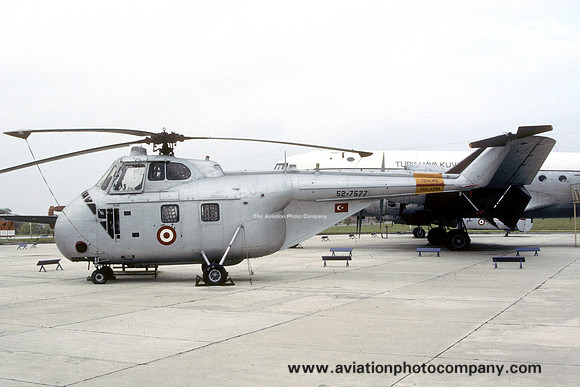 Turkish Air Force Sikorsky H-19A 52-7577 at the Turkish Air Force Museum