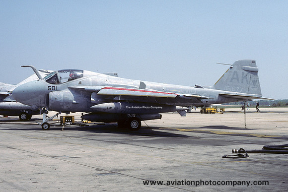US Navy VA-55 Grumman A-6E Intruder 161677/AK-501 (1985)
