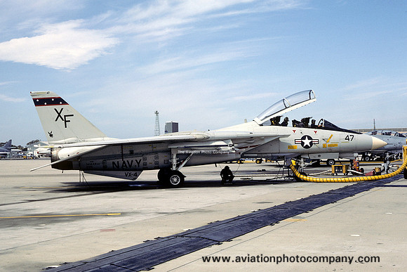 US Navy VX-4 Grumman F-14A Tomcat 161444/XF-47 (1984)