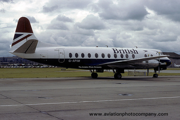 British Airways Vickers Viscount G-APIM (1981)