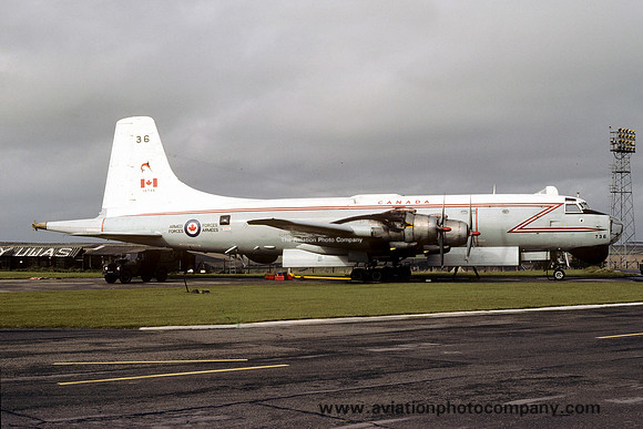 Canadian Air Force 415 Squadron Canadair Argus 2 10736 (1980)