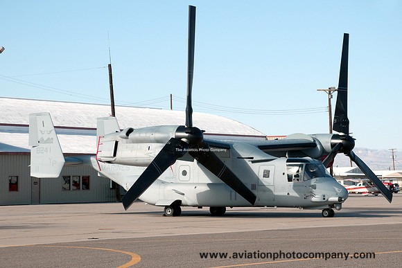 USMC VMM-163 Bell-Boeing MV-22B Osprey 168241/YP11 at El Centro Airshow (2013)