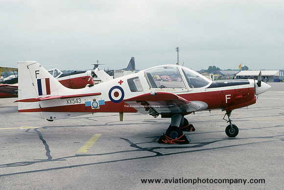 RAF Yorkshire UAS SAL Bulldog T.1 XX543/F (1992)