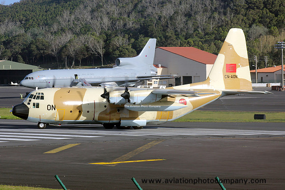 Moroccan Air Force Lockheed C-130H CN-AON at Lajes (2013)