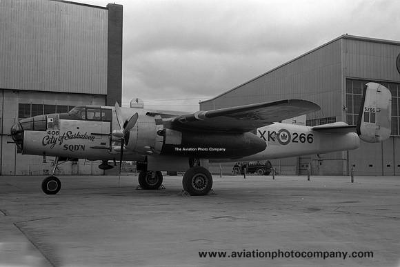 Royal Canadian Air Force 406 Squadron North American B-25 5266