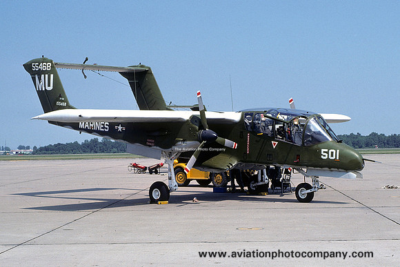 USMC VMO-4 North American OV-10A Bronco 155468/MU-501 (1975)