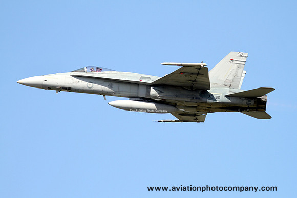 RAAF 77 Squadron McDonnell Douglas F/A-18A A21-50 at RAAF Williamtown (2013)