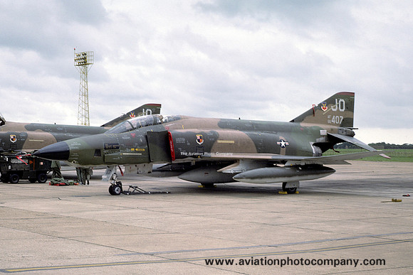 USAF 363 TRW McDonnell RF-4C Phantom 66-0407/JO (1978)