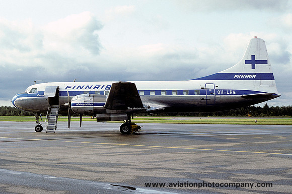 Finnair Convair 440 OH-LRG (1977)