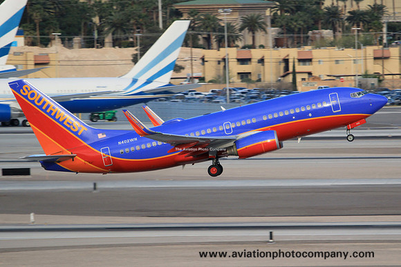 Southwest Airlines Boeing 737-700 N402WN at Las Vegas IAP (2014)