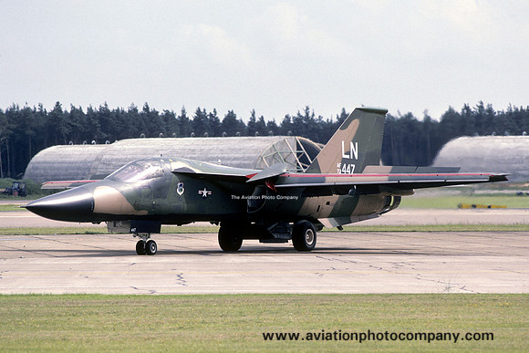 USAF 48 TFW GD F-111F 72-0447/LN (1978)