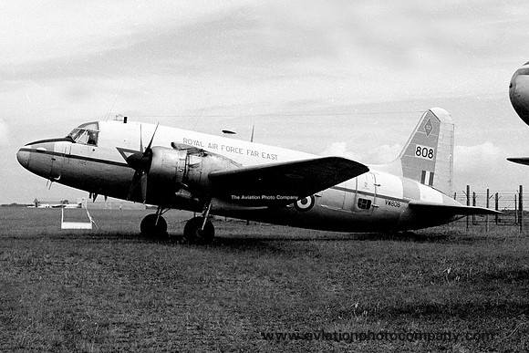RAF Far East 52 Squadron Vickers Valetta C.1 VW808 (1966)