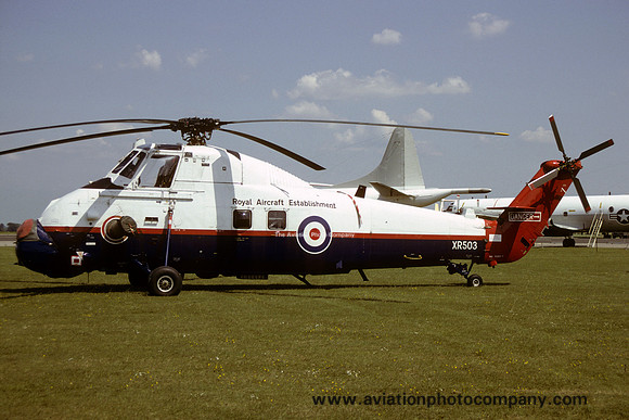 RAE Westland Wessex HC.2 XR503 at IAT Boscombe Down (1992)