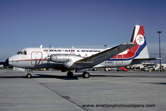 Dan Air Hawker Siddeley HS.748 G-BHCJ (1984)