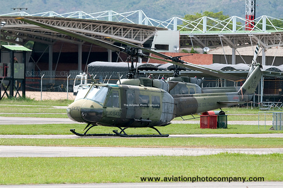 Colombian Army BAAV 5 Bell UH-1H EJC5430 at Tolemaida (2013)