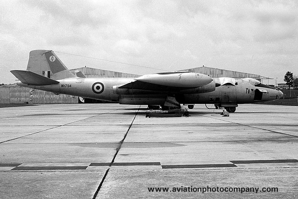 RAF 58 Squadron English Electric Canberra PR.7 WH794 at RAF Tengah (1966)