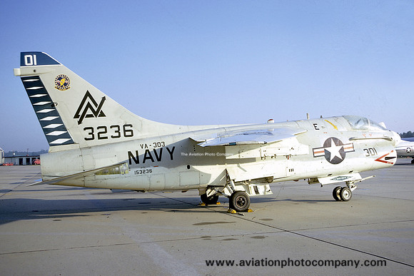 US Navy VA-303 LTV A-7B Corsair II 153236/ND-301 (1973)