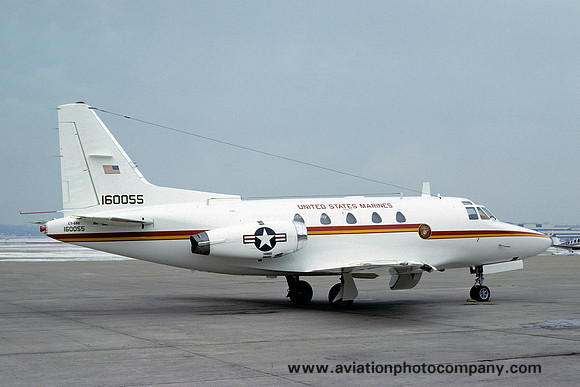 USMC HQ North American CT-39G Sabreliner 160055 (1979)