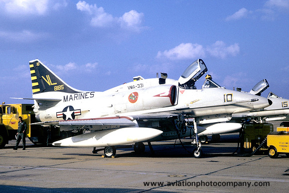 USMC VMA-331 Douglas A-4M Skyhawk 158185/VL-10 (1973)