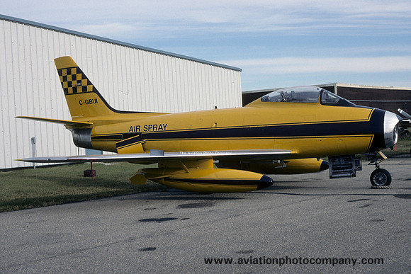 Air Spray North American F-86A Sabre C-GBUI (1999)