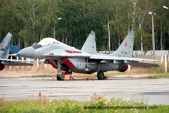 Russian Air Force Mikoyan MiG-29 RF-92183/07 blue at Chakalovsky (2012)
