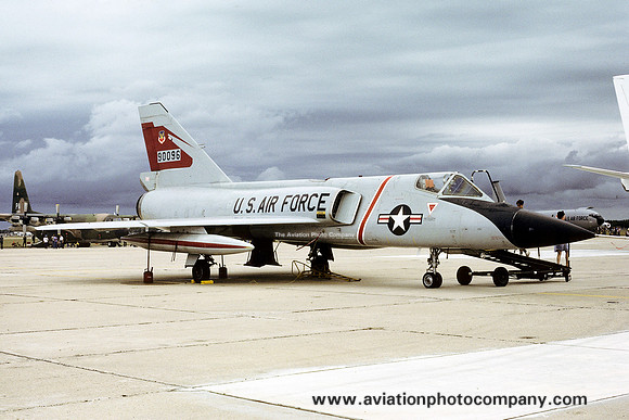 USAF 87 FIS Convair F-106A 59-0096 (1980)