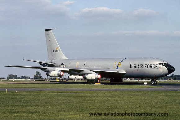 USAF 42 BW Boeing KC-135A Stratotanker 59-1503 at RAF Mildenhall (1983)