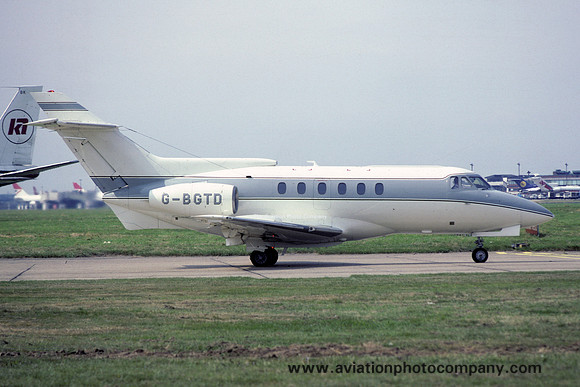 Hawker Siddeley HS125 G-BGTD (1981)