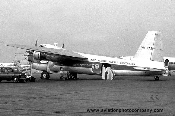 West African Airways Bristol 170 VR-NAA