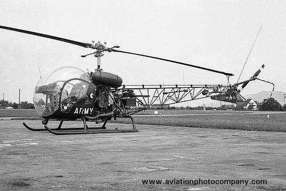 US Army USAREUR Bell OH-13G 56-2222 (1968)