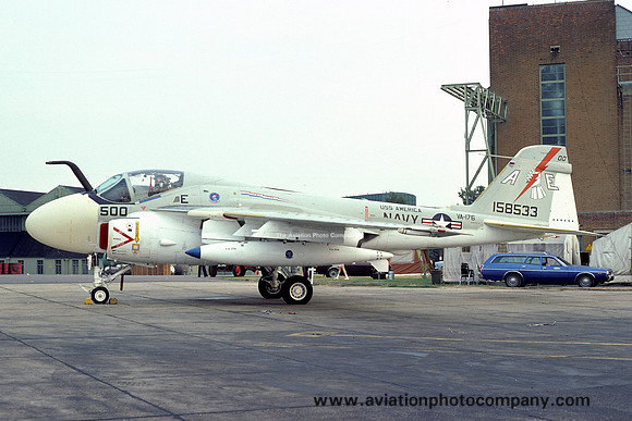 US Navy VA-176 Grumman A-6E Intruder 158533/AE-500 (1976)