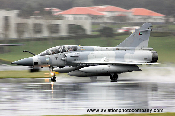 UAE Air Force Dassault Mirage 2000-9 708 at Lajes (2013)