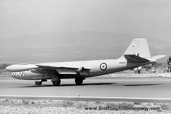 RAF 56 Squadron English Electric Canberra B.2 WH666
