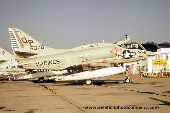 USMC VMA-124 Douglas A-4L 145076/QP-109 (1973)