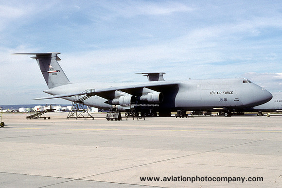 USAF AFRC 433 AW Lockheed C-5A Galaxy 66-8306 at Rhein Main AB (1999)