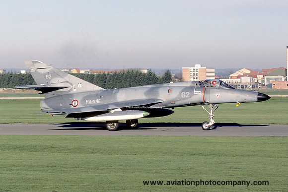French Navy 17F Dassault Super Etendard 62 (1987)