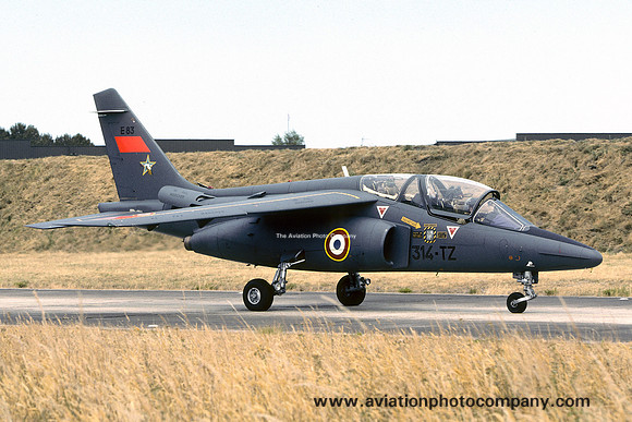 French Air Force CE314 Dassault Alphajet E83/314-TZ (2005)