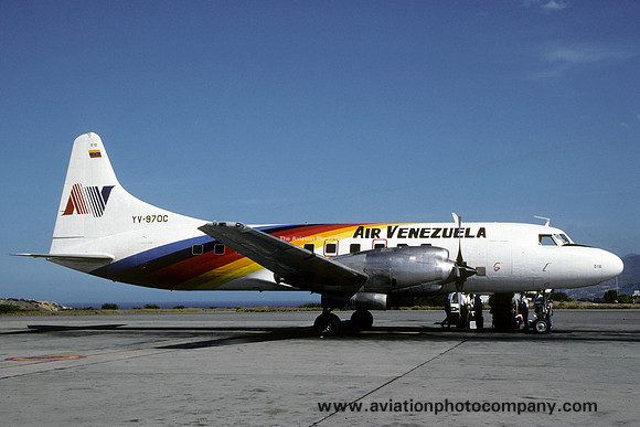 Air Venezuela Convair 580 YV-970C (1997)