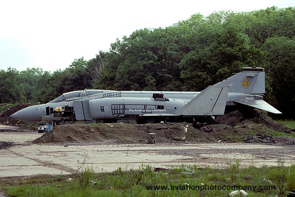 RAF McDonnell F-4K Phantom FG.1 XT865 stored at RAF Wattisham (1991)