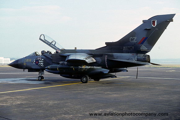 RAF 14 Squadron Panavia Tornado GR.1 ZD742/CZ (1992)